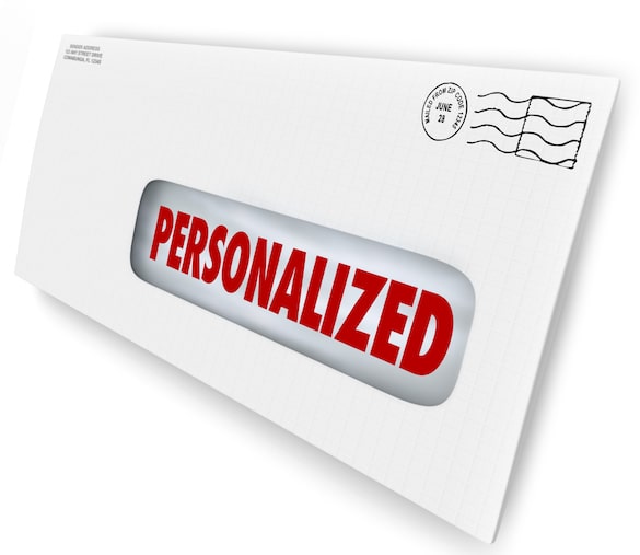 personalized direct mail marketing